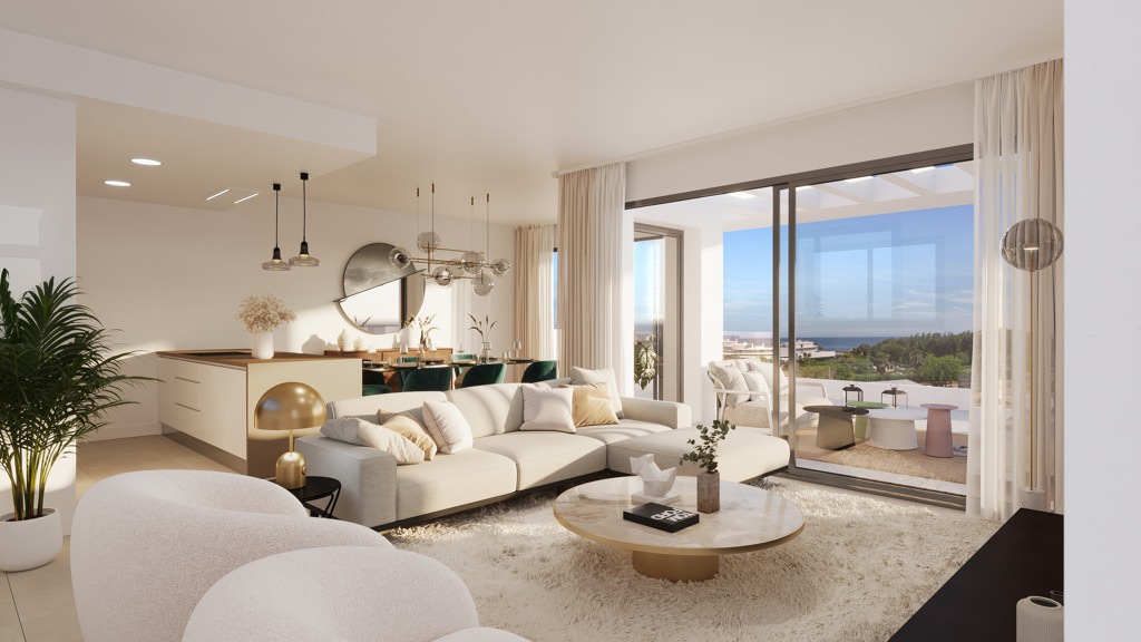 Penthäuser in Malaga, Spanien 3 Schlafzimmer, 260 m2 Nr. 100972