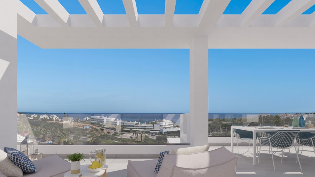 Penthäuser in Malaga, Spanien 3 Schlafzimmer, 260 m2 Nr. 100972