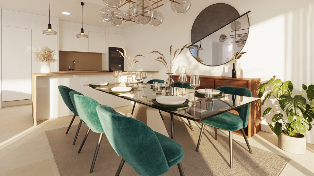 Penthäuser in Malaga, Spanien 3 Schlafzimmer, 260 m2 Nr. 100972
