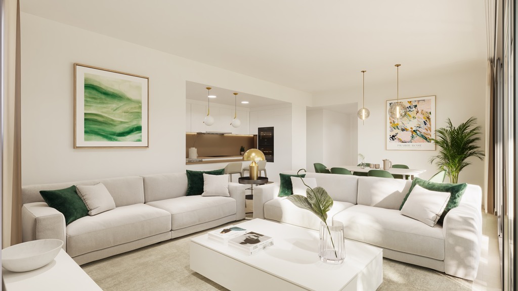 Penthäuser in Malaga, Spanien 3 Schlafzimmer, 260 m2 Nr. 100972