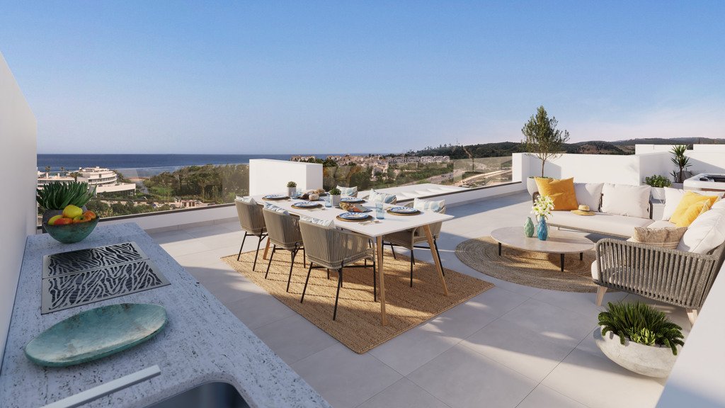 Penthäuser in Malaga, Spanien 3 Schlafzimmer, 260 m2 Nr. 100972
