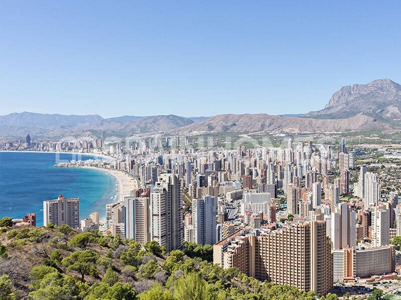 Квартира в Бенидорм, Аликанте, Испания 2 спальни, 87м2 №138641