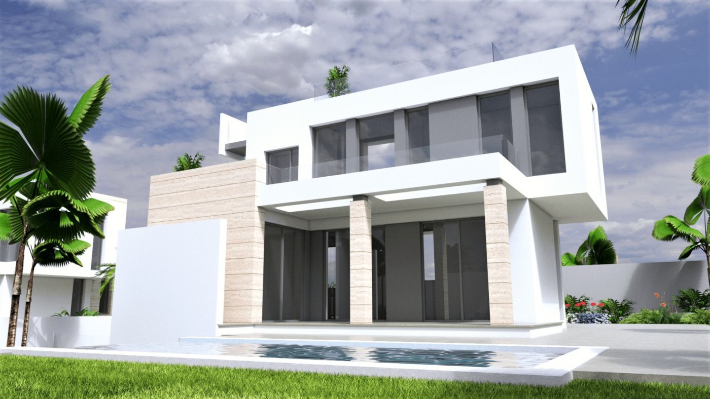 Villa i Torrevieja, Alicante, Spanien 3 sovrum, 185 kvm. Nr. 165177