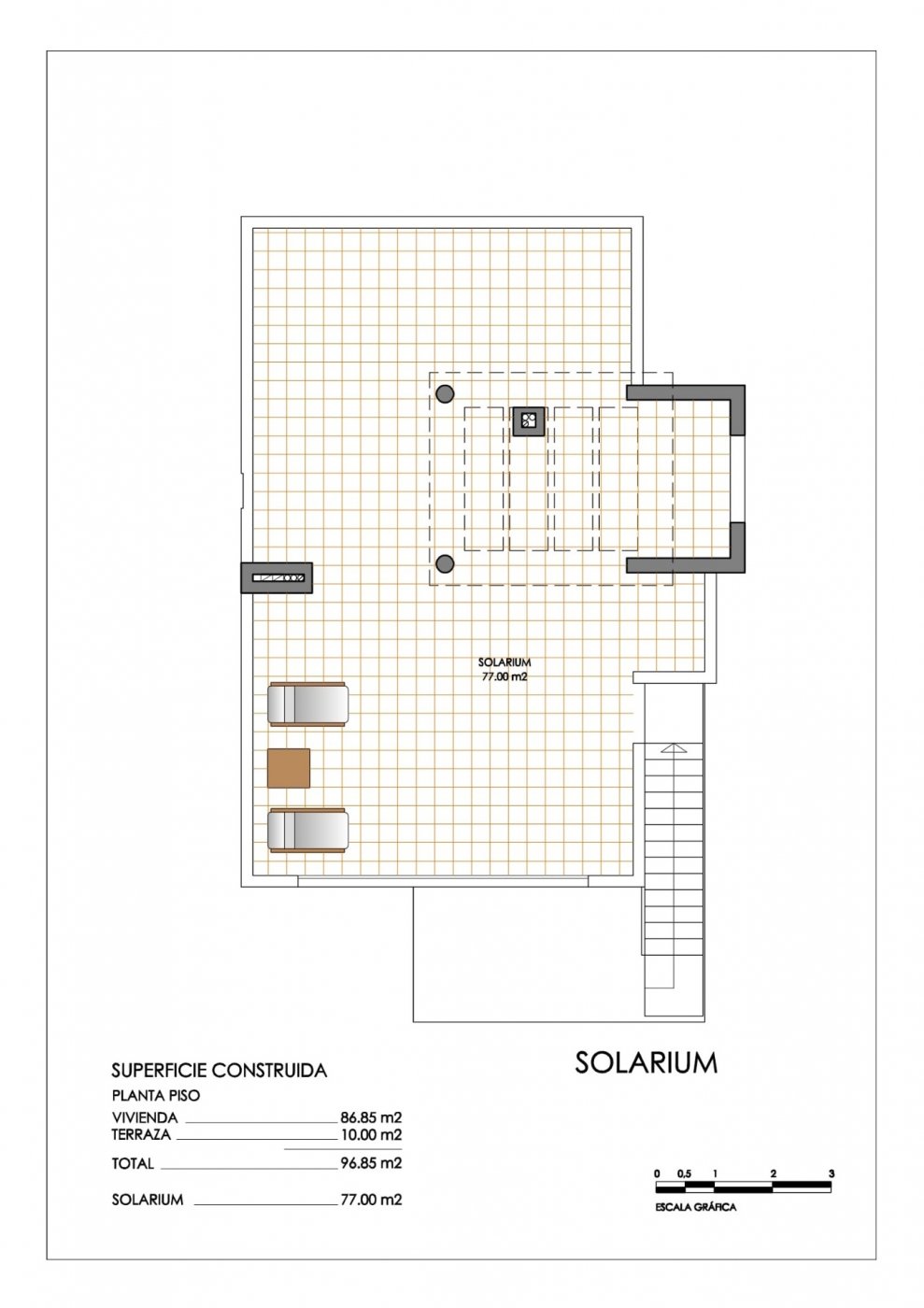 Bungalow in San Miguel de Salinas, Alicante, Spanien 3 Schlafzimmer, 92 m2 Nr. 165075