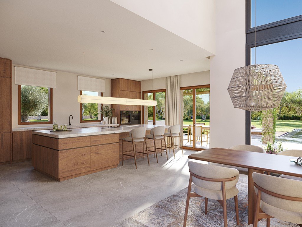 Huvila Bunyola, Mallorca, Espanja 4 makuuhuonetta, 362 m2 No. 143538