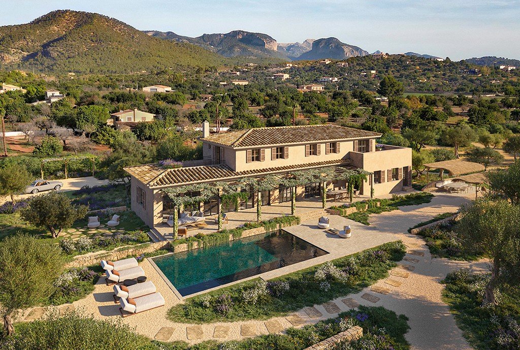 Villa en Santa Maria Del Cami, Mallorca, España 5 dormitorios, 600 m2 No. 143540