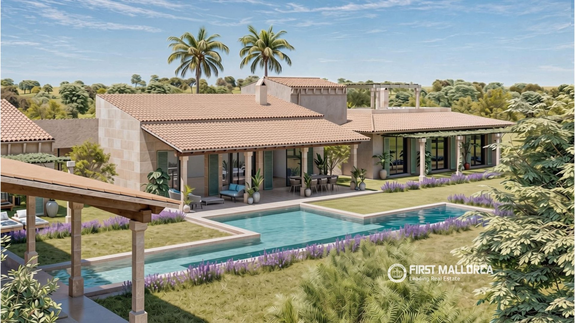 Land in Porreres, Mallorca, Spanien 4 Schlafzimmer, 14090 m2 Nr. 191968