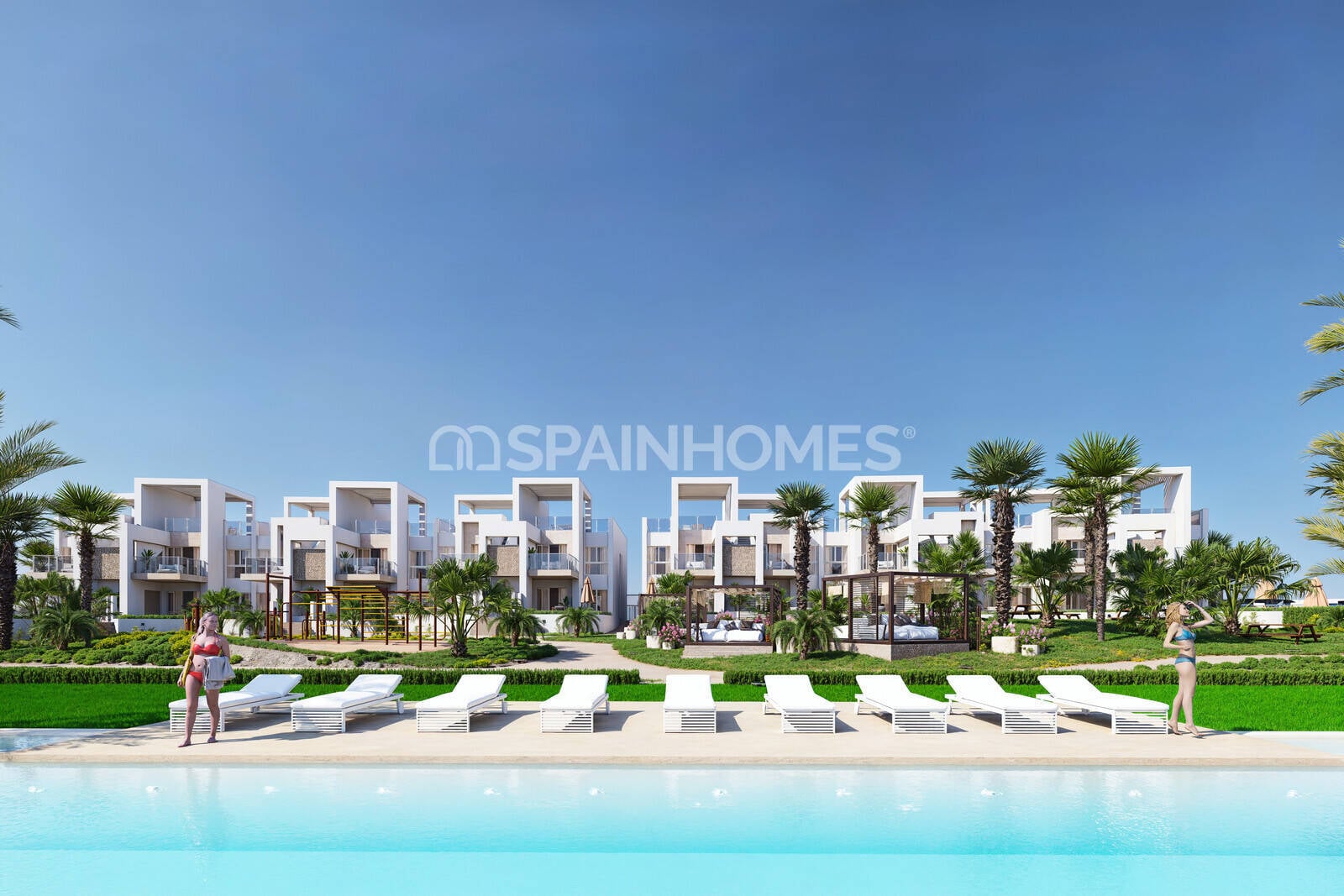 Apartamento en Rojales, Alicante, España 3 dormitorios, 85 m2 No. 191969