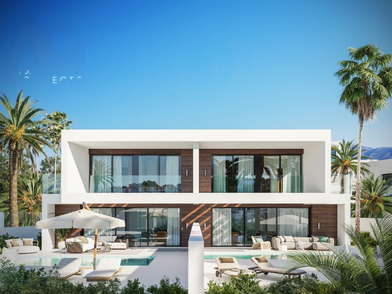 Villa i Nerja, Malaga, Spanien 3 sovrum, 206 kvm. Nr. 134545