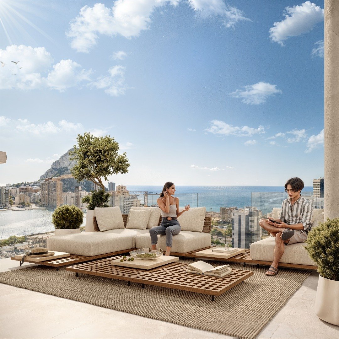 Apartment in Calpe, Alicante, Spain 3 bedrooms, 160 sq.m. No. 167291