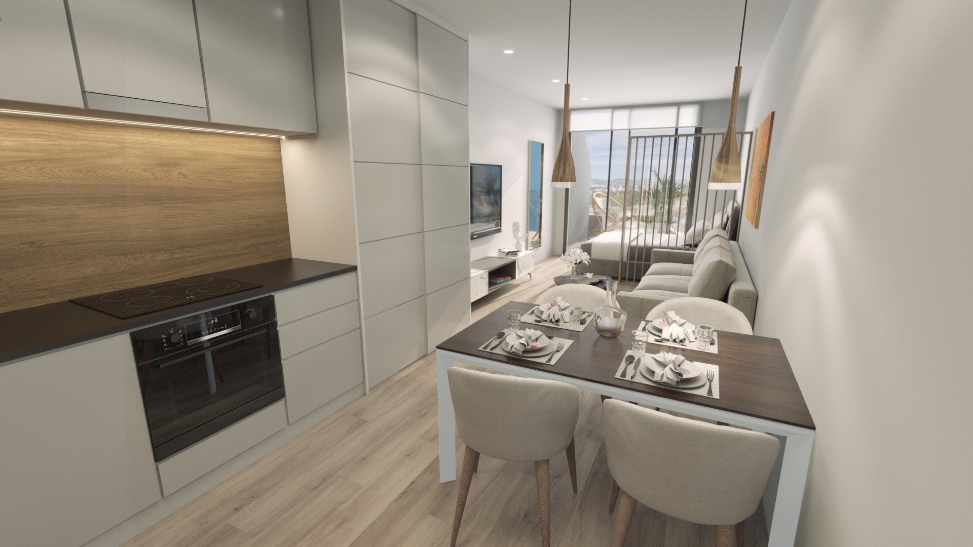 Huoneisto Torrevieja, Alicante, Espanja 2 makuuhuonetta, 82 m2 No. 167294