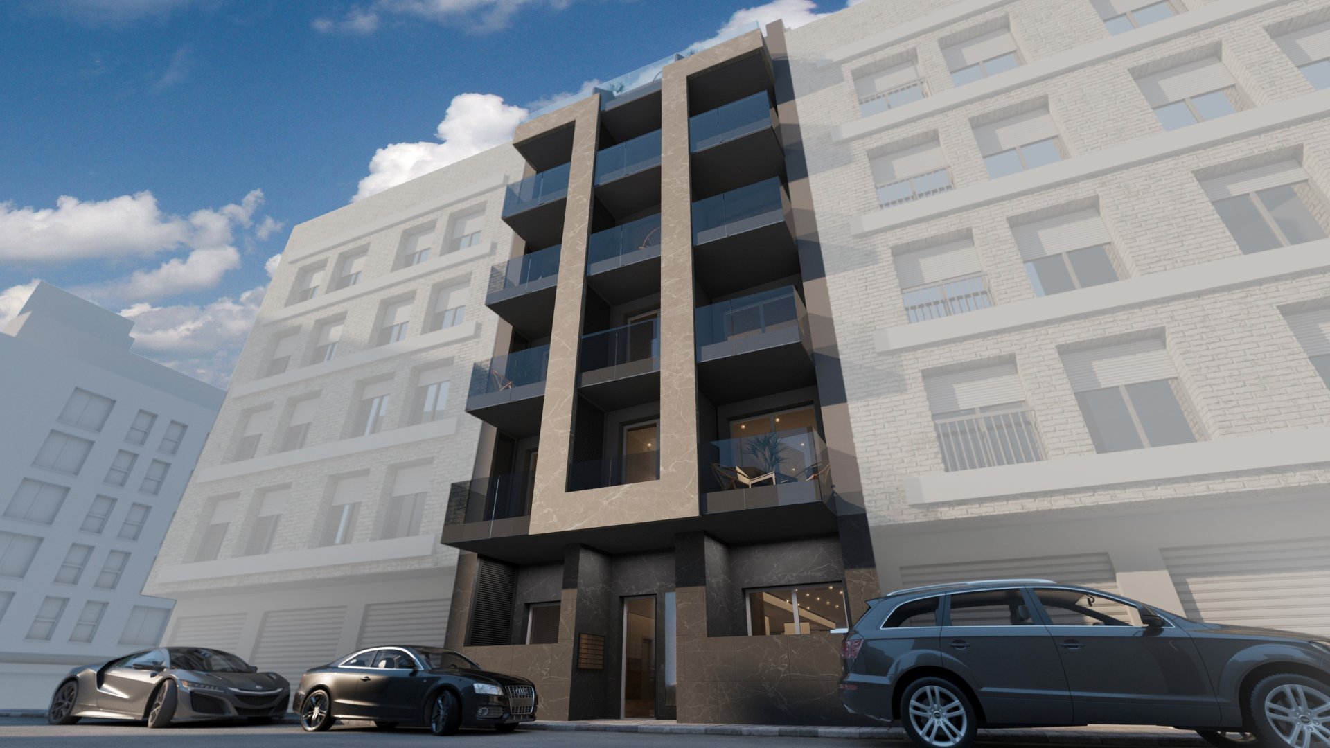 Huoneisto Torrevieja, Alicante, Espanja 2 makuuhuonetta, 82 m2 No. 167294