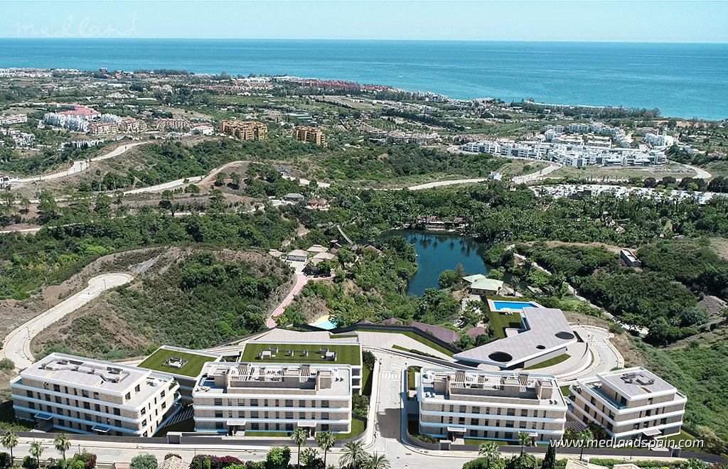 Квартира в Эстепона, Малага, Испания 2 спальни, 138м2 №66682