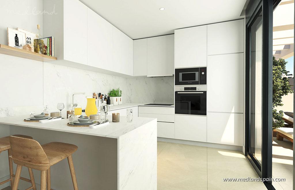 Apartament w Mijas Costa, Malaga, Hiszpania 2 sypialnie, 86 mkw. nr 66683