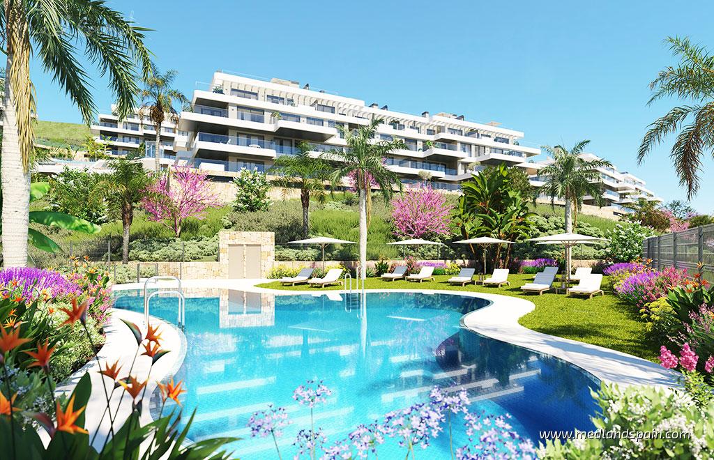 Apartament w Mijas Costa, Malaga, Hiszpania 2 sypialnie, 86 mkw. nr 66683
