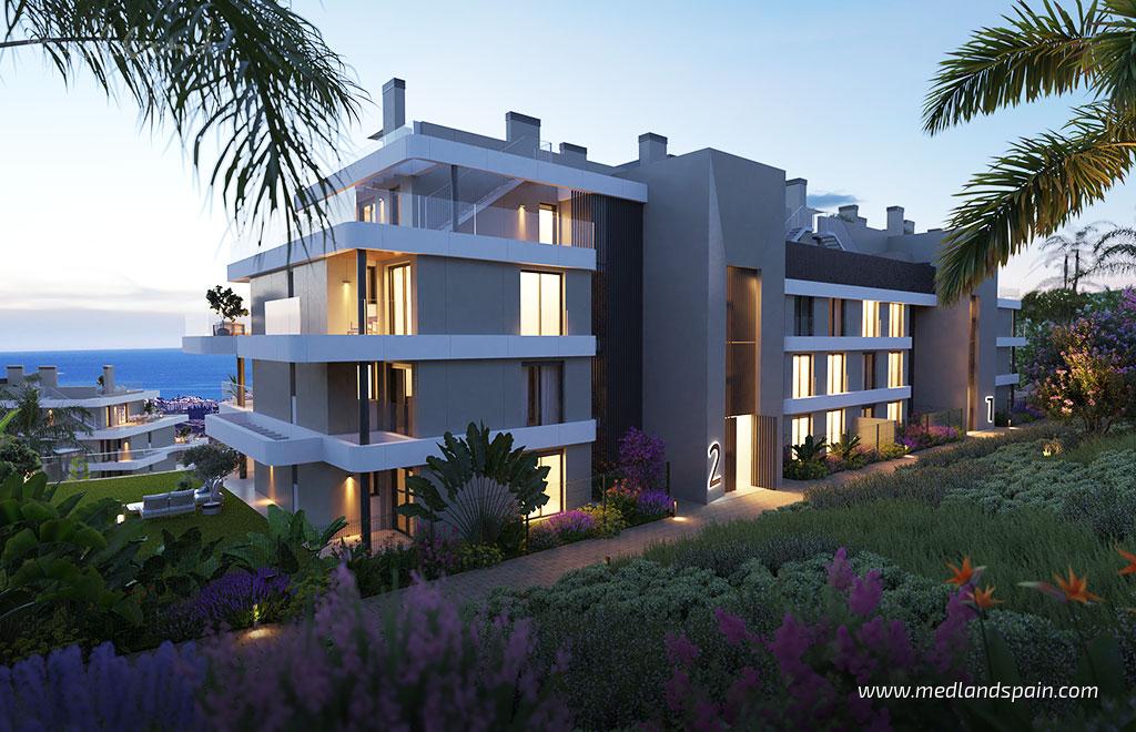 Apartament w Mijas Costa, Malaga, Hiszpania 2 sypialnie, 86 mkw. nr 66683