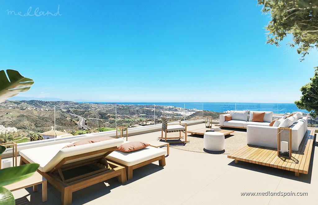 Apartament w Mijas Costa, Malaga, Hiszpania 2 sypialnie, 86 mkw. nr 66683