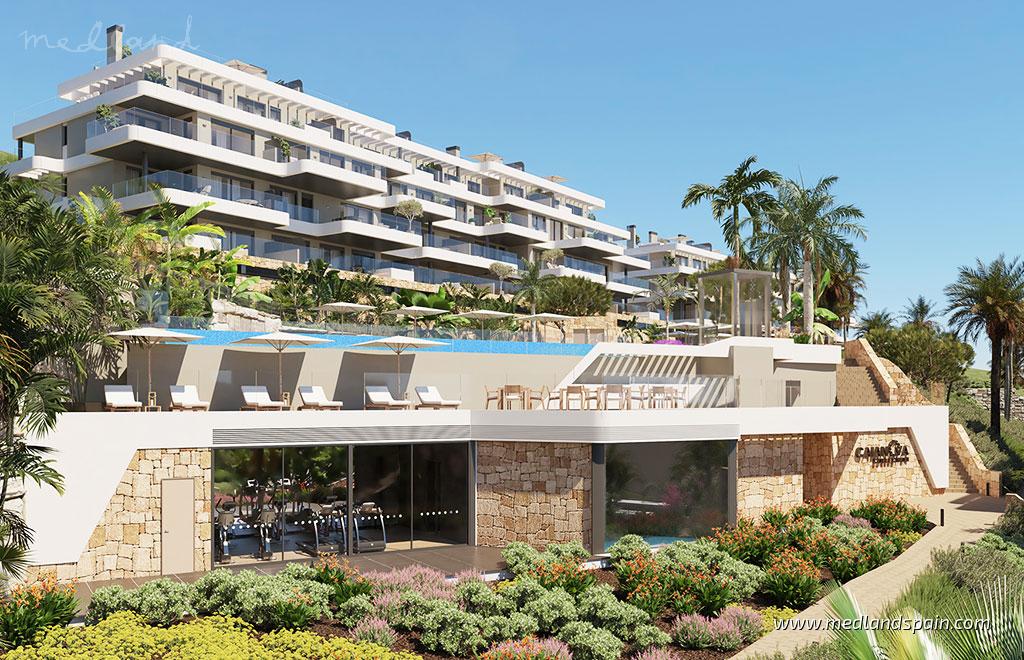 Apartament w Mijas Costa, Malaga, Hiszpania 2 sypialnie, 86 mkw. nr 66683
