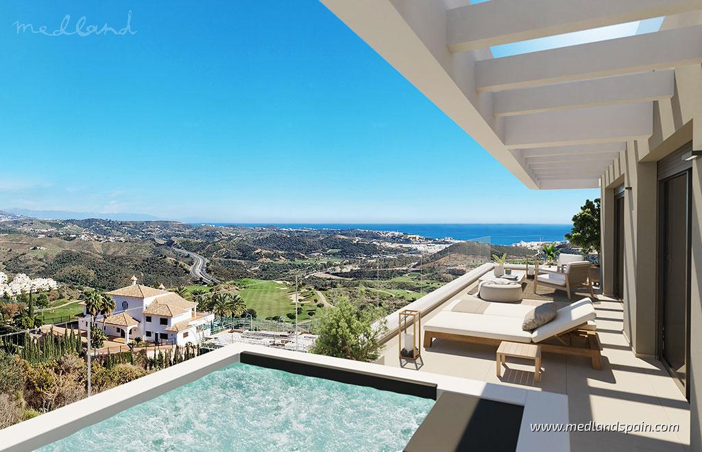 Apartament w Mijas Costa, Malaga, Hiszpania 2 sypialnie, 86 mkw. nr 66683