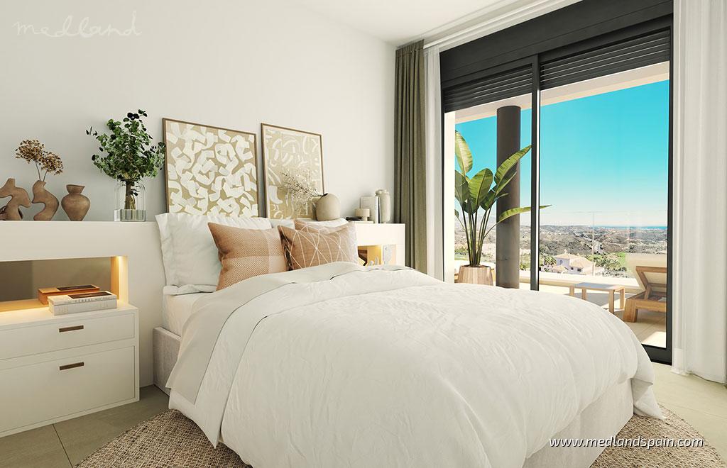 Apartament w Mijas Costa, Malaga, Hiszpania 2 sypialnie, 86 mkw. nr 66683