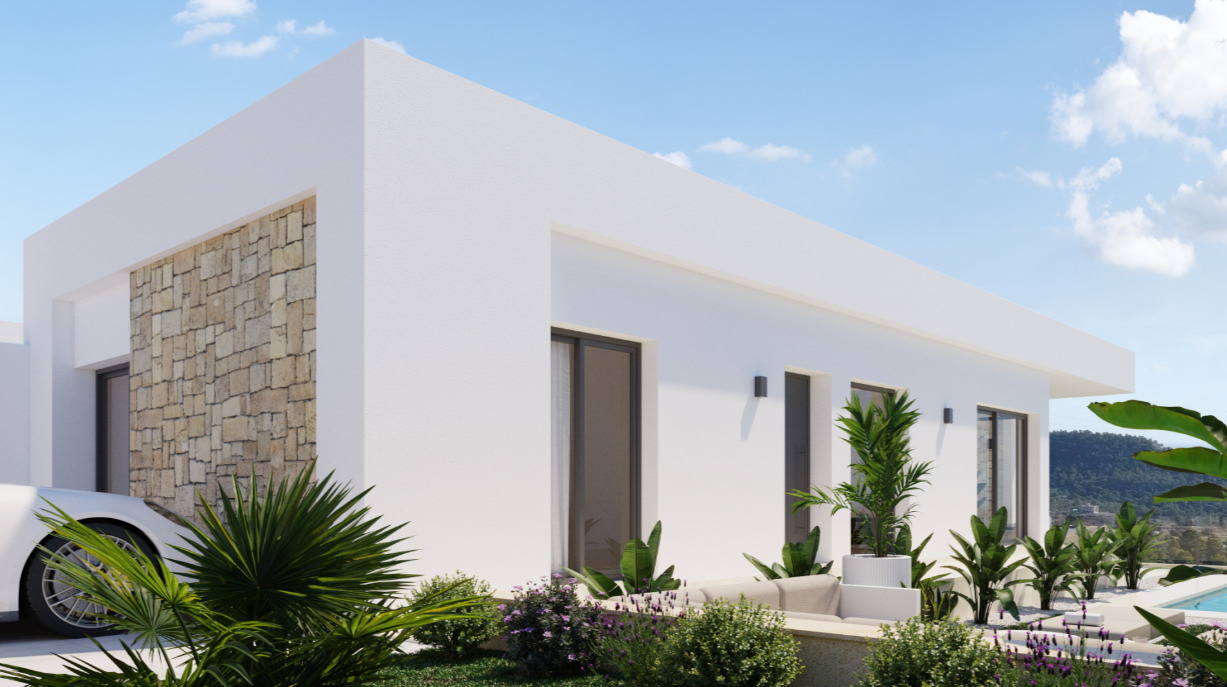 Вилла в Финестрат, Аликанте, Испания 3 спальни, 94м2 №114615