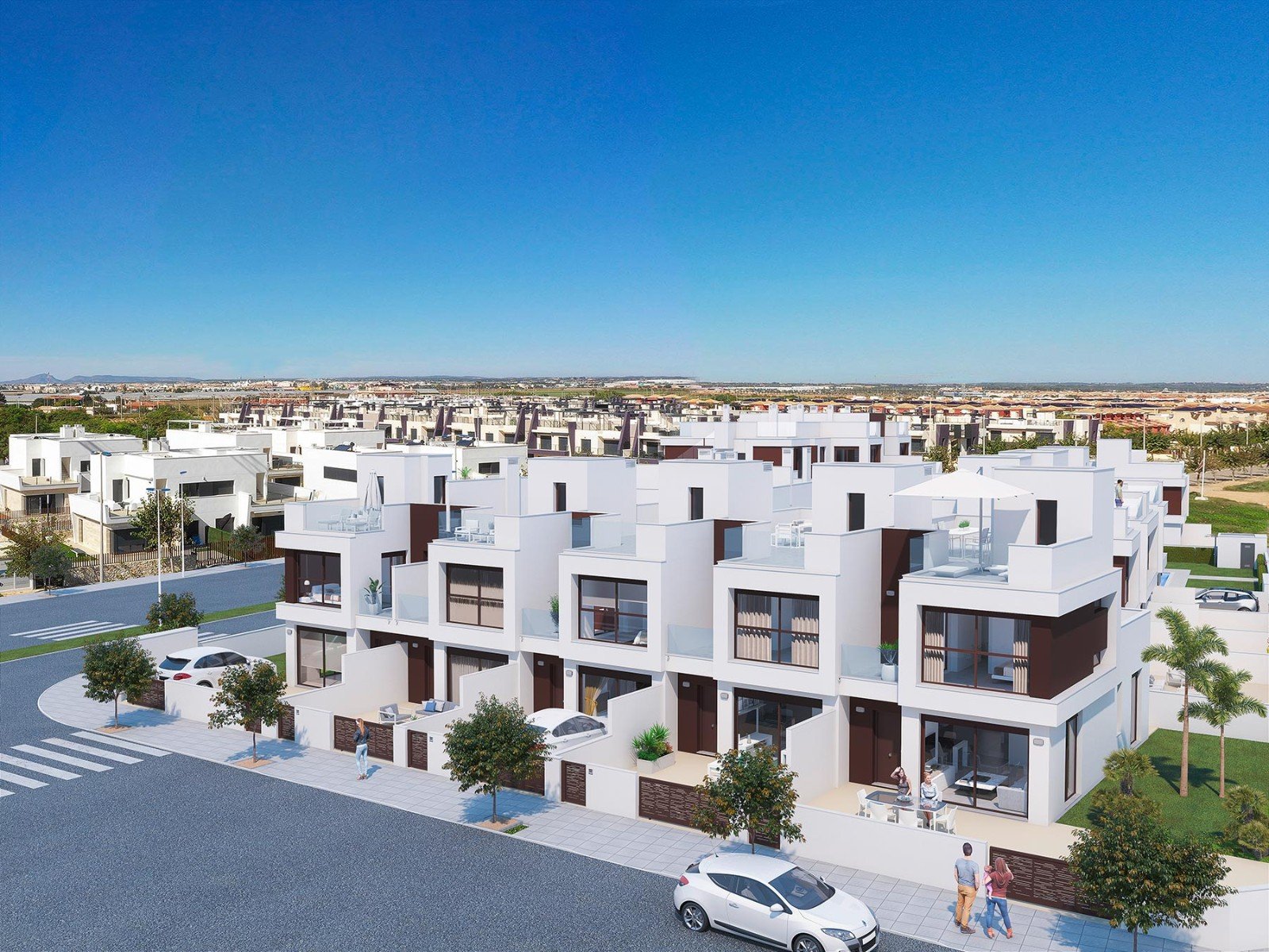 Villa en Pilar de la Horadada, Alicante, España 3 dormitorios, 99 m2 No. 112138