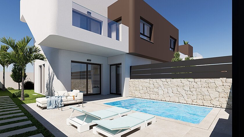 Bungalo Torre de la Horadada, Alicante, Spānijā 2 istabas, 79 m2 Nr. 103468