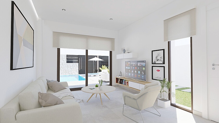 Bungalo Torre de la Horadada, Alicante, Spānijā 2 istabas, 79 m2 Nr. 103468