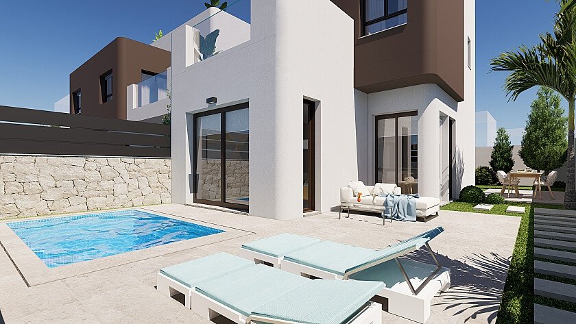 Bungalo Torre de la Horadada, Alicante, Spānijā 2 istabas, 79 m2 Nr. 103468