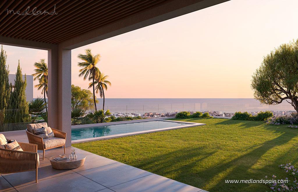 Villa in Mijas Costa, Malaga, Spain 6 bedrooms, 410 sq.m. No. 196883
