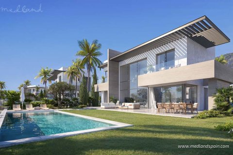 Villa a Mijas Costa, Malaga, Spagna 6 camere da letto, 420 mq. N° 196885