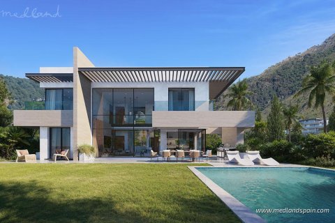 Villa a Mijas Costa, Malaga, Spagna 5 camere da letto, 391 mq. N° 196884