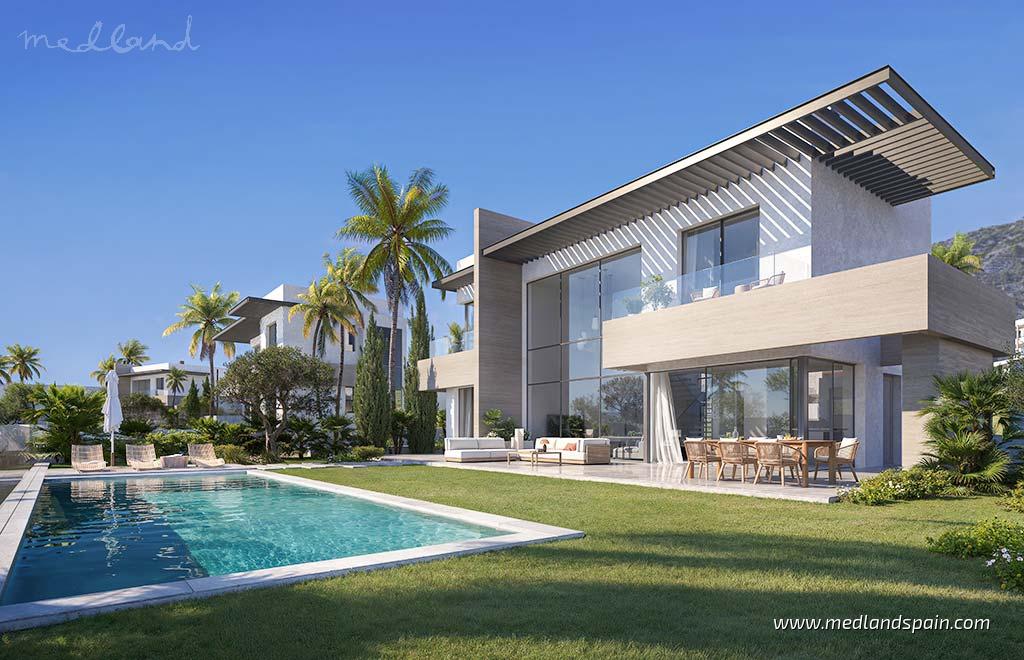 Villa in Mijas Costa, Malaga, Spain 5 bedrooms, 391 sq.m. No. 196884