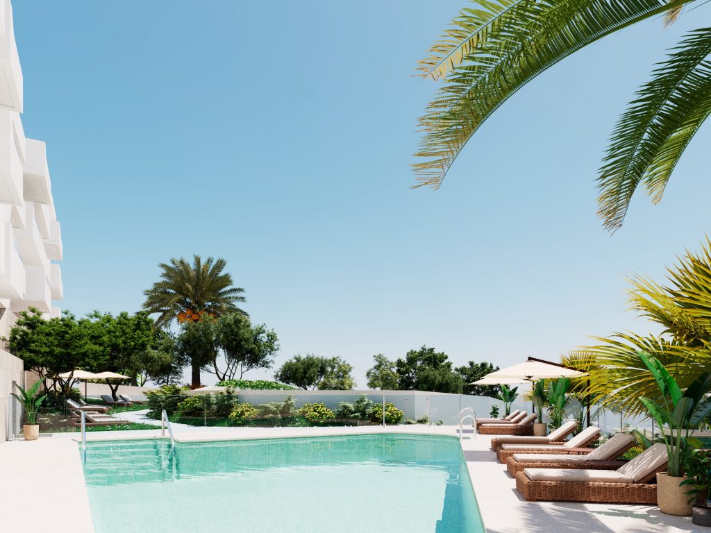 Huoneisto Mijas, Malaga, Espanja 2 makuuhuonetta, 97 m2 No. 181012