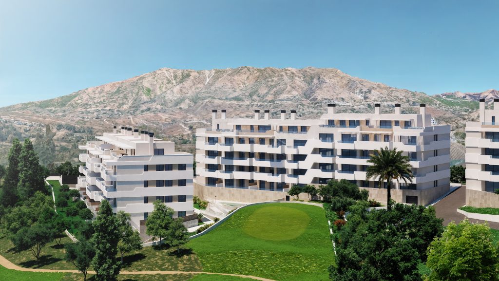 Huoneisto Mijas, Malaga, Espanja 2 makuuhuonetta, 97 m2 No. 181012