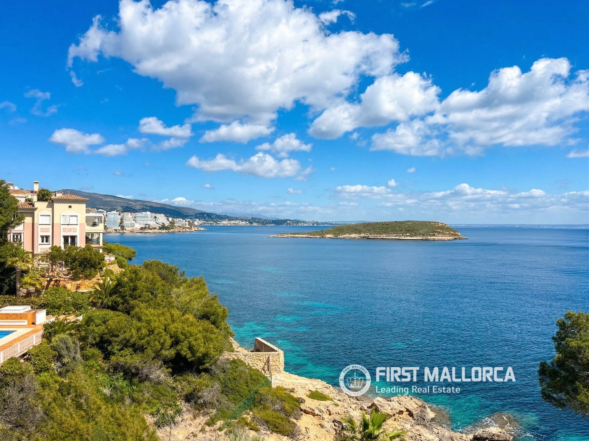 Penthauss Cala Vinyes, Mallorca, Spānijā 3 istabas, 200 m2 Nr. 164309