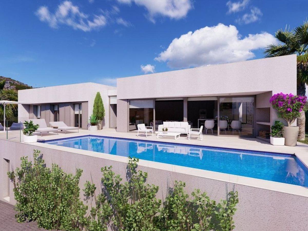 Villa in Benissa, Alicante, Spain 4 bedrooms, 285 sq.m. No. 80730