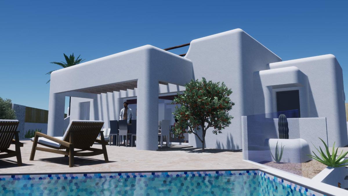 Villa i Polop, Alicante, Spanien 3 sovrum, 442 kvm. Nr. 80729