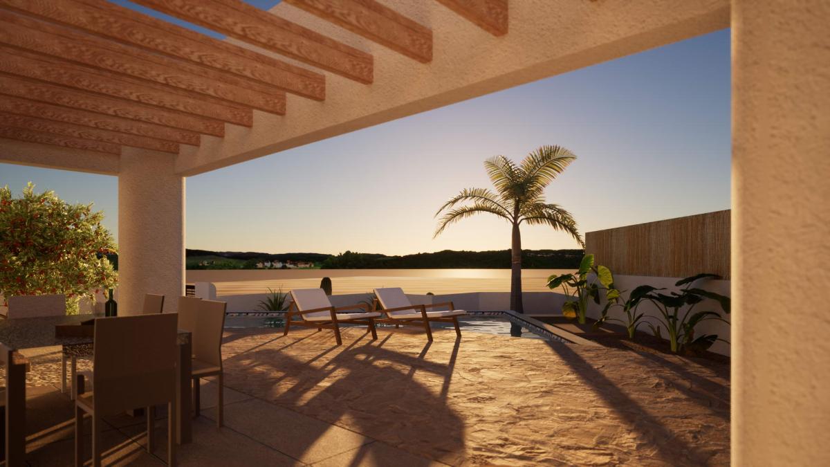 Villa i Polop, Alicante, Spanien 3 sovrum, 442 kvm. Nr. 80729
