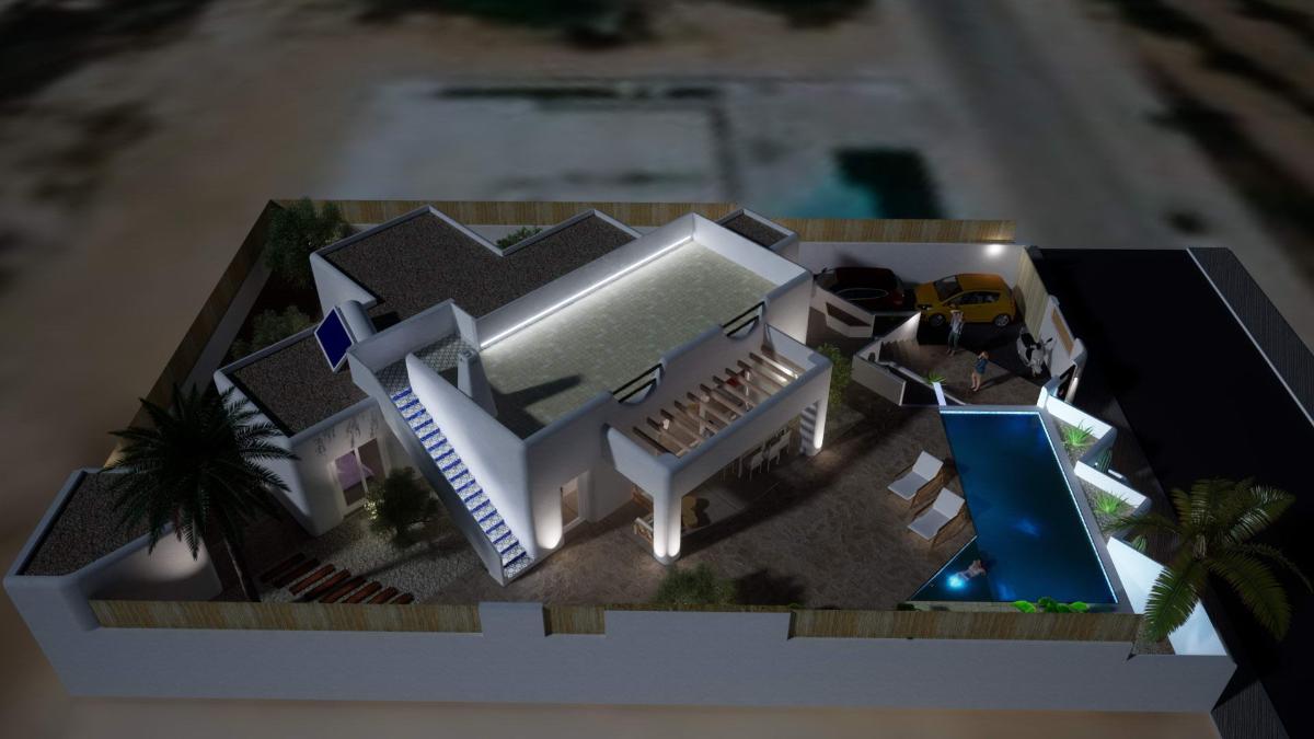 Villa i Polop, Alicante, Spanien 3 sovrum, 442 kvm. Nr. 80729