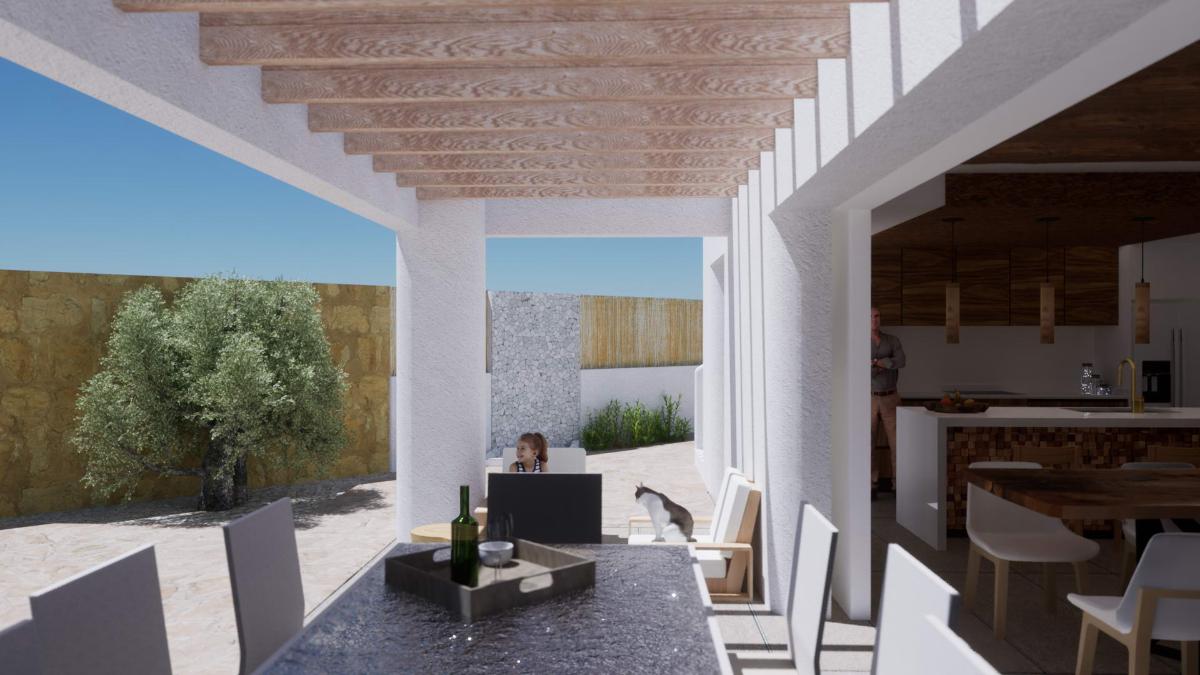 Villa i Polop, Alicante, Spanien 3 sovrum, 442 kvm. Nr. 80729