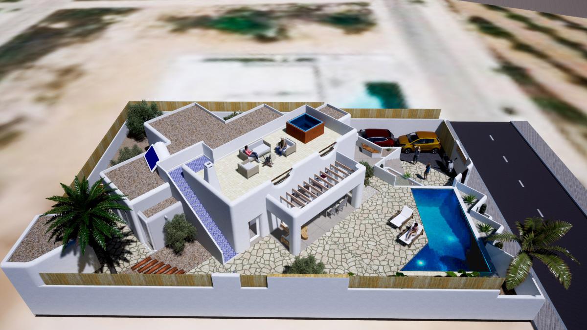 Villa i Polop, Alicante, Spanien 3 sovrum, 442 kvm. Nr. 80729