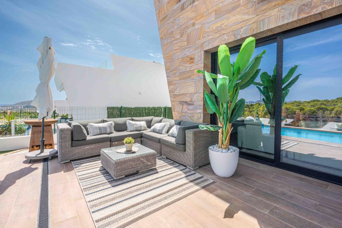 Villa Finestrat, Alicante, Spānijā 2 istabas, 158 m2 Nr. 80731