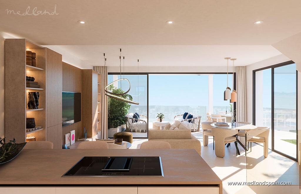 Townhouse in Mijas Costa, Malaga, Spain 3 bedrooms, 150 sq.m. No. 147521