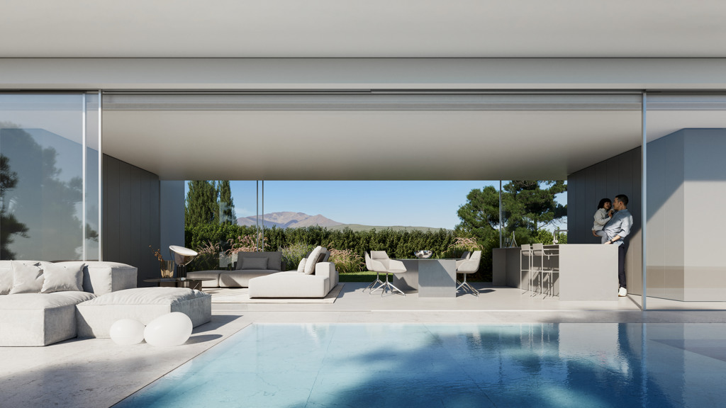 Villa i Malaga, Spanien 4 sovrum, 634 kvm. Nr. 107396