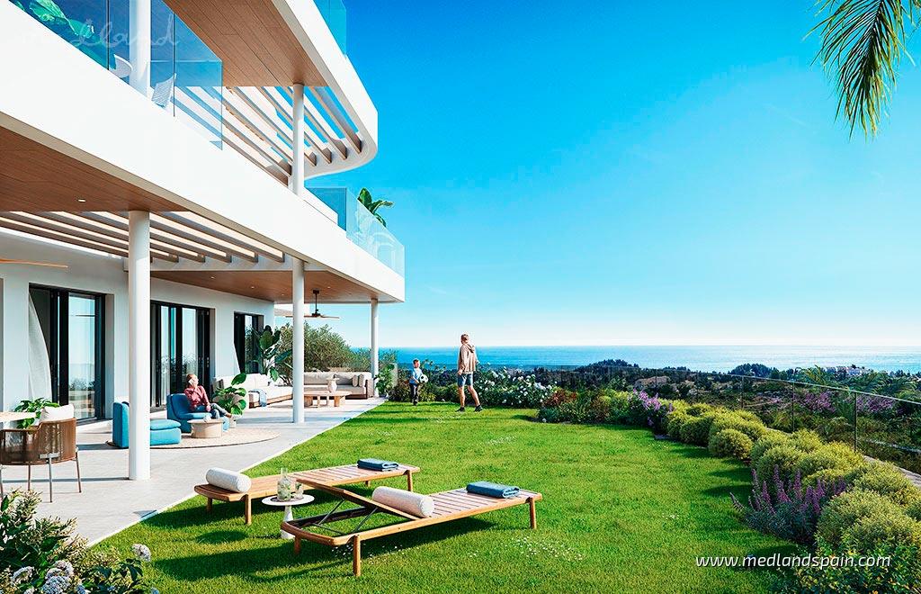 Dzīvoklis Mijas Costa, Malaga, Spānijā 3 istabas, 180 m2 Nr. 139673