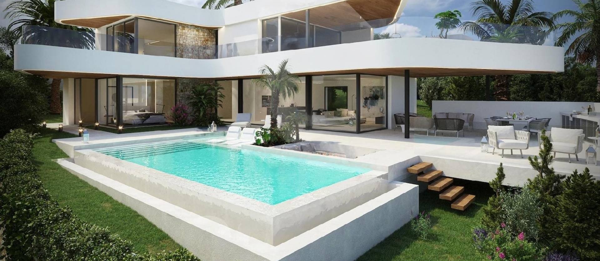 Villa in Benitachell, Alicante, Spanien 4 Schlafzimmer, 201 m2 Nr. 155740