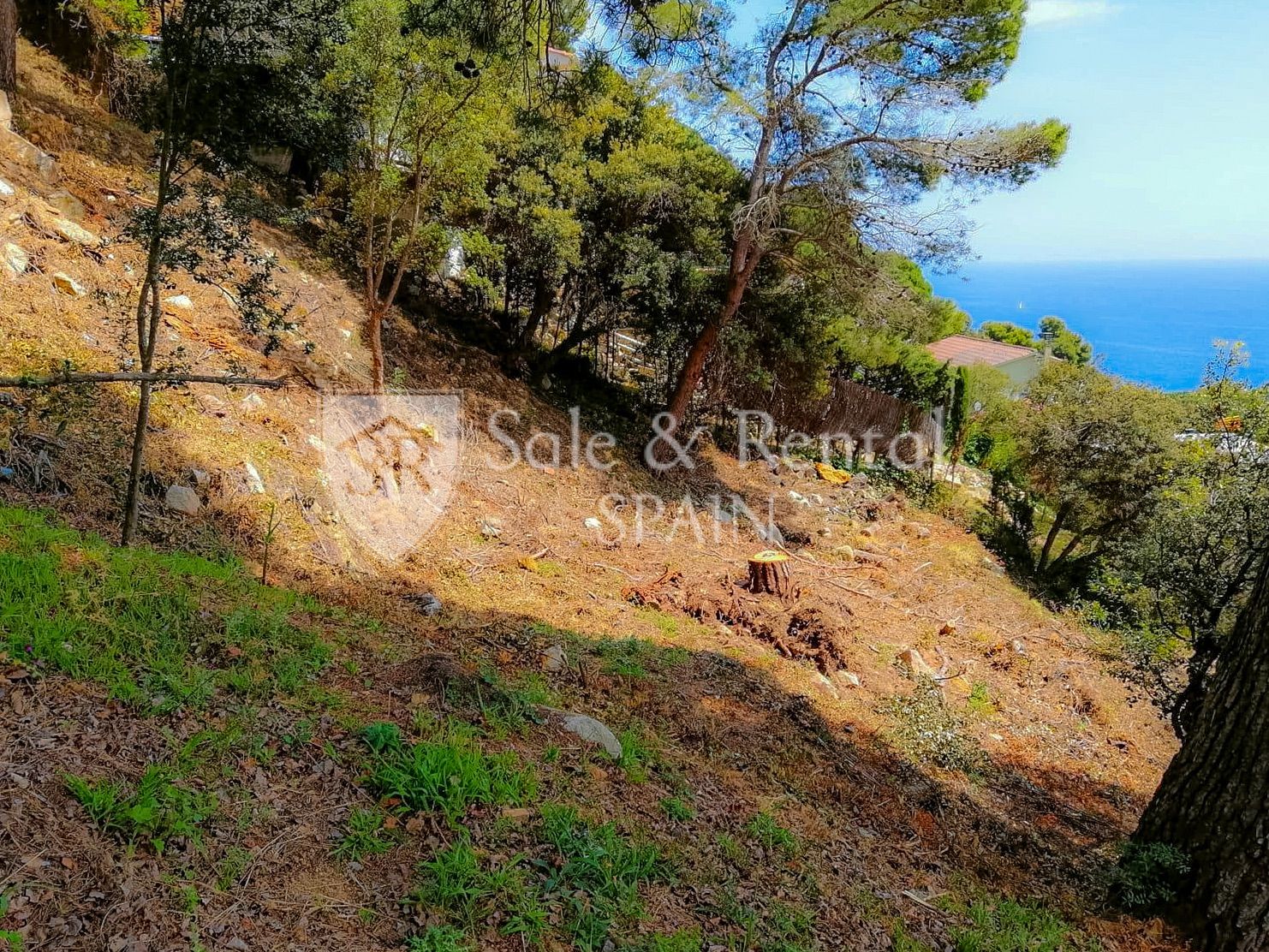 Land plot in Blanes, Girona, Spain 813 sq.m. No. 166446
