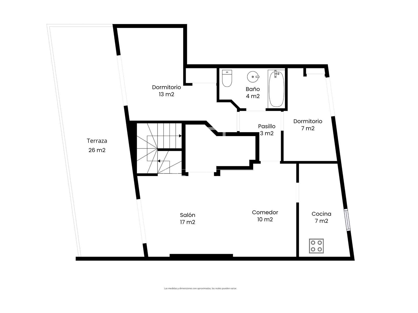 Penthäuser in Sitges, Barcelona, Spanien 3 Schlafzimmer, 89 m2 Nr. 150433