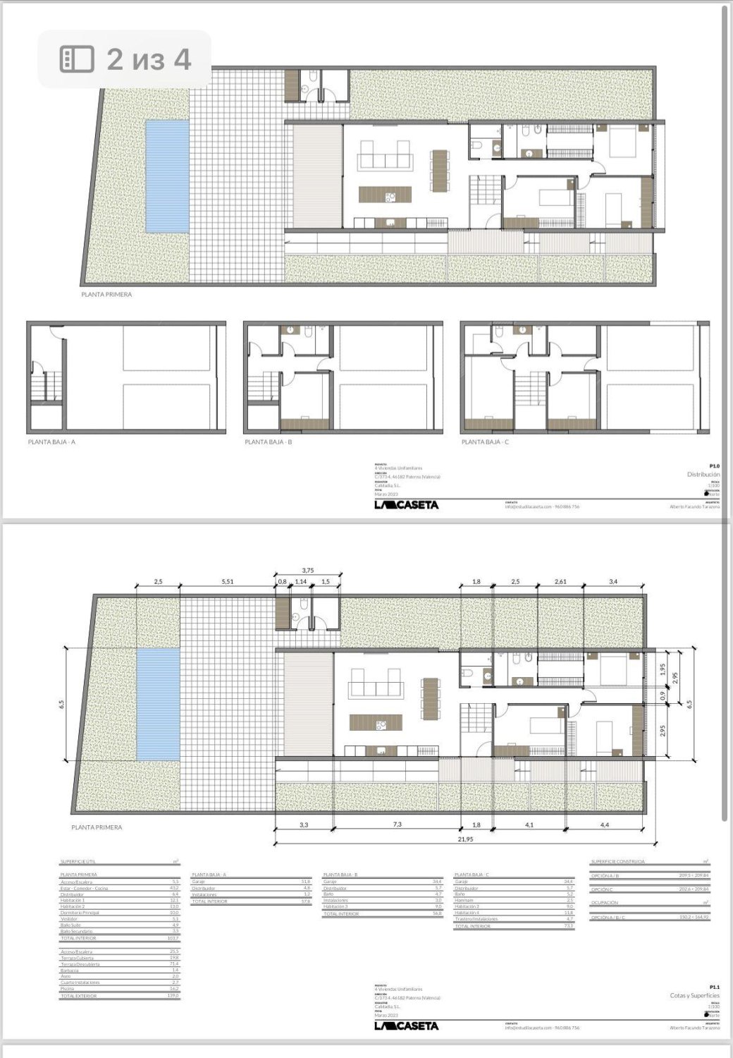 Villa in Paterna, Valencia, Spanien 3 Schlafzimmer, 160 m2 Nr. 168755